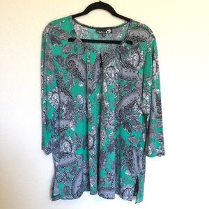 Csc studios 3/4 sleeve top